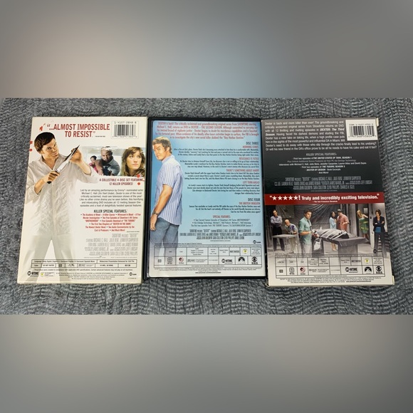 3/$30 DEXTER DVD SET - Season 1, Season 2 (discs 3&4 only), Season 3 - Picture 2 of 9